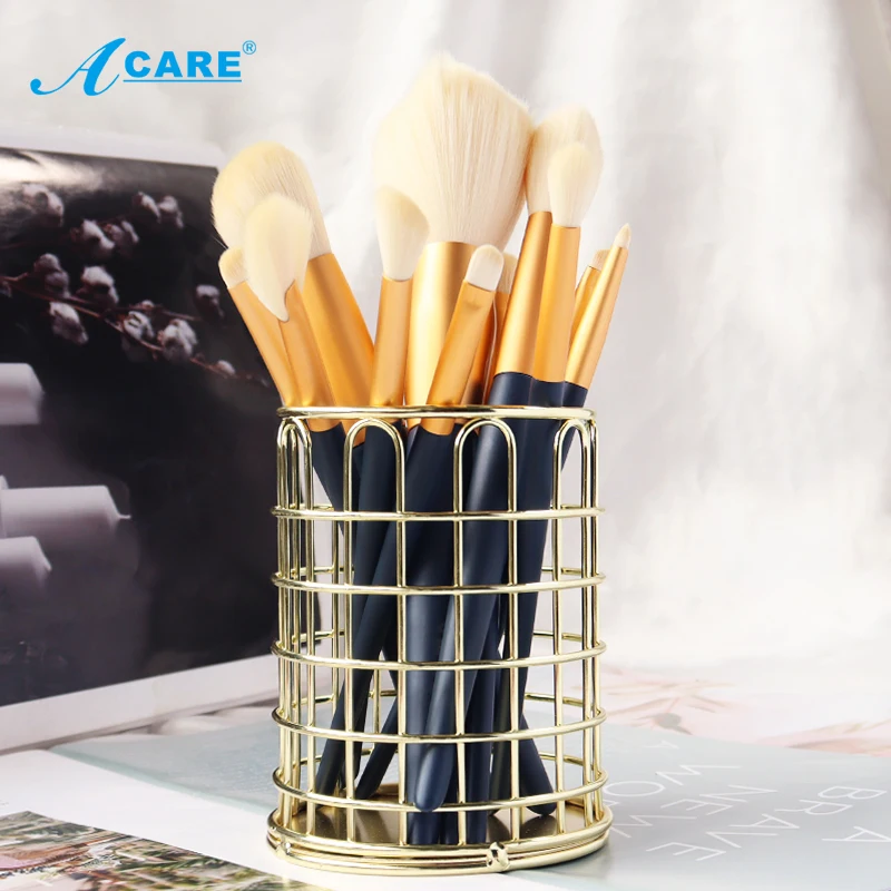 

Cosmetic brush storage bucket Multi-function Iron Pen Holder Round Pencil bucket