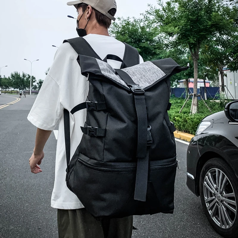 

Backpack men's street sports bag basketball training backpack with super capacity for college students