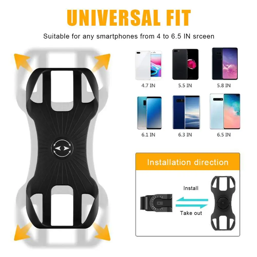 Велосипедный держатель для телефона универсальная подставка на руль горных