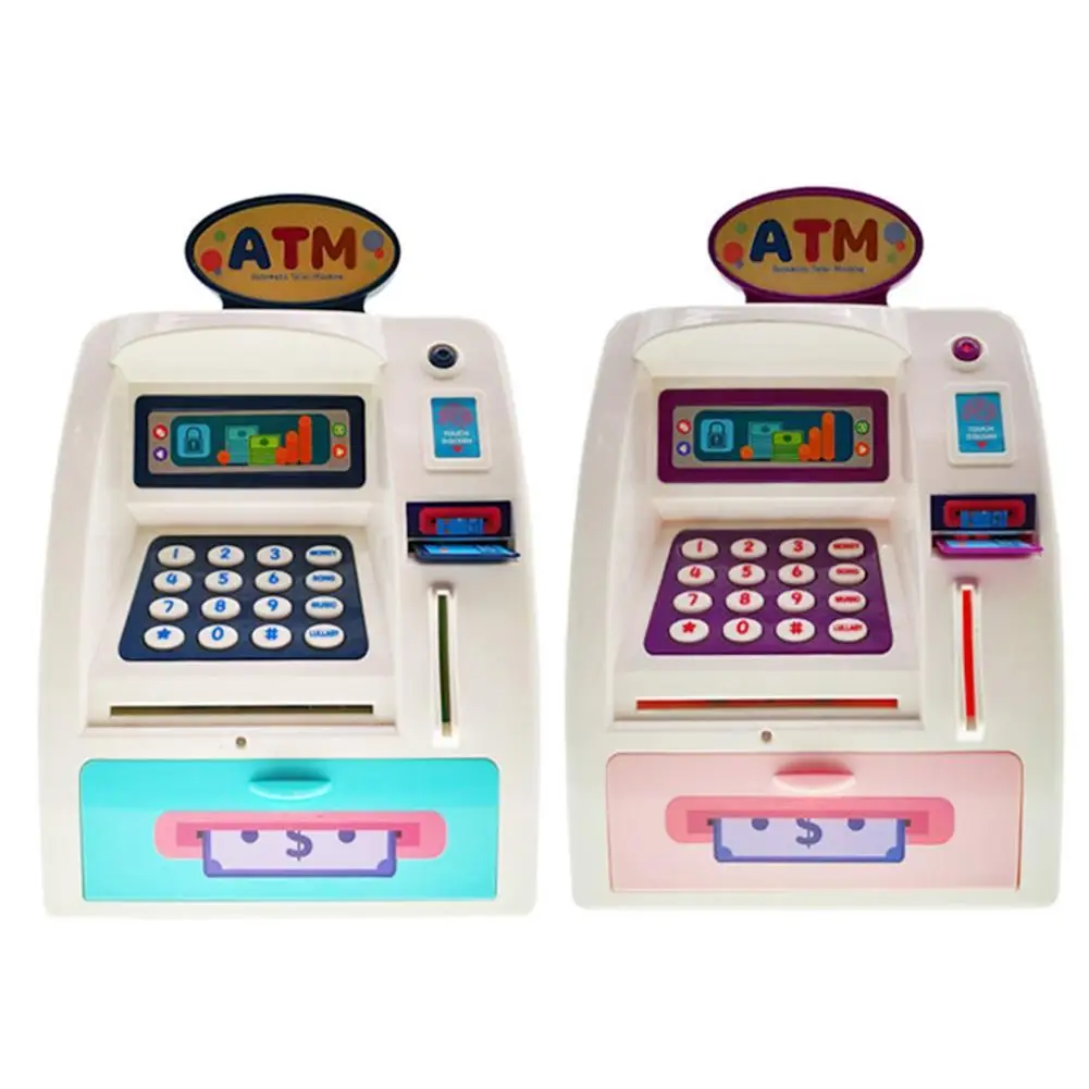 

Simulation Electronic ATM-Password Fingerprint Music LED Model Pretend Play Toy