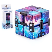 creative decomprion unlimited cube solid color puzzle smooth fun infinity cube toy funny hand game fidget toys