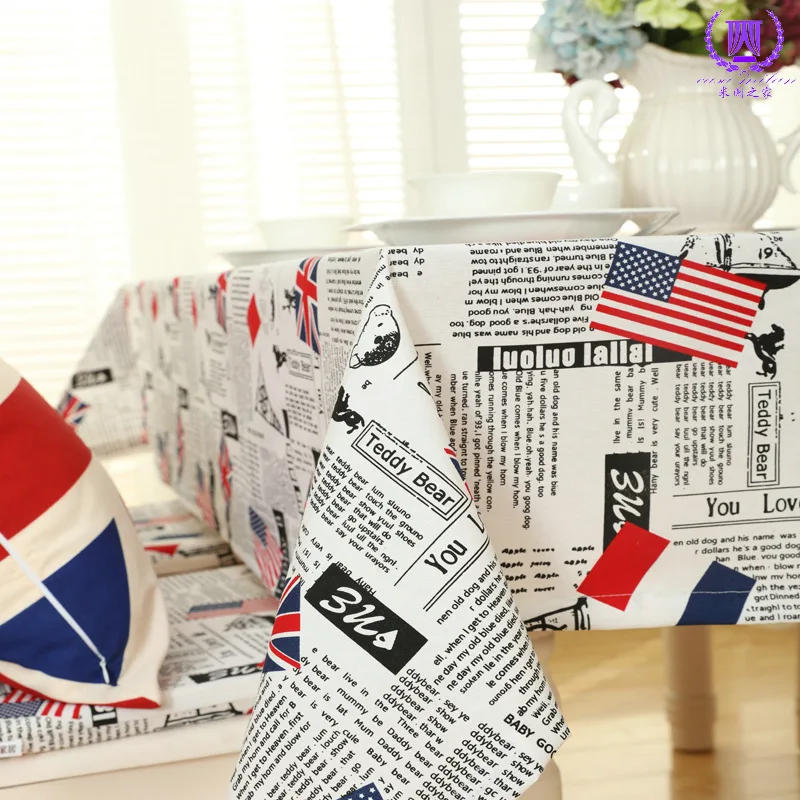 Современные Простые дикие кухонные обеденные скатерти для гостиной