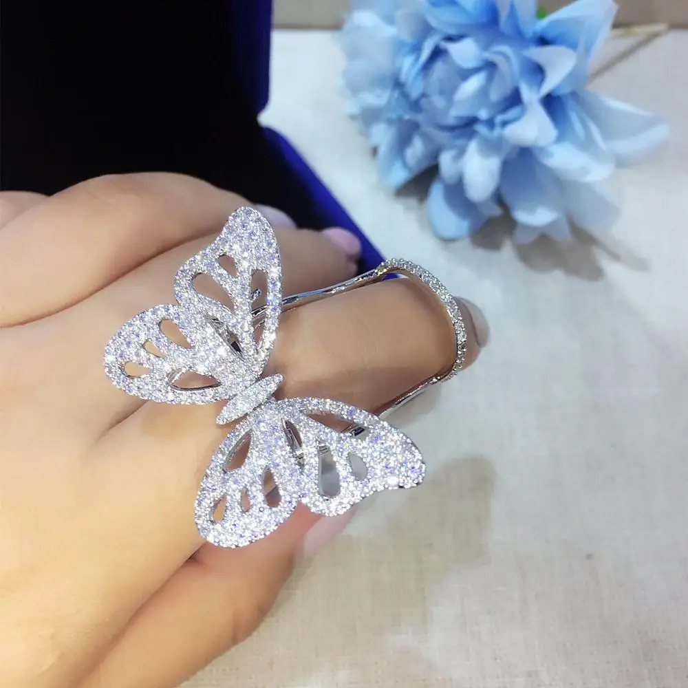 2019 Высокое качество модное уникальное регулируемое кольцо микро проложенное