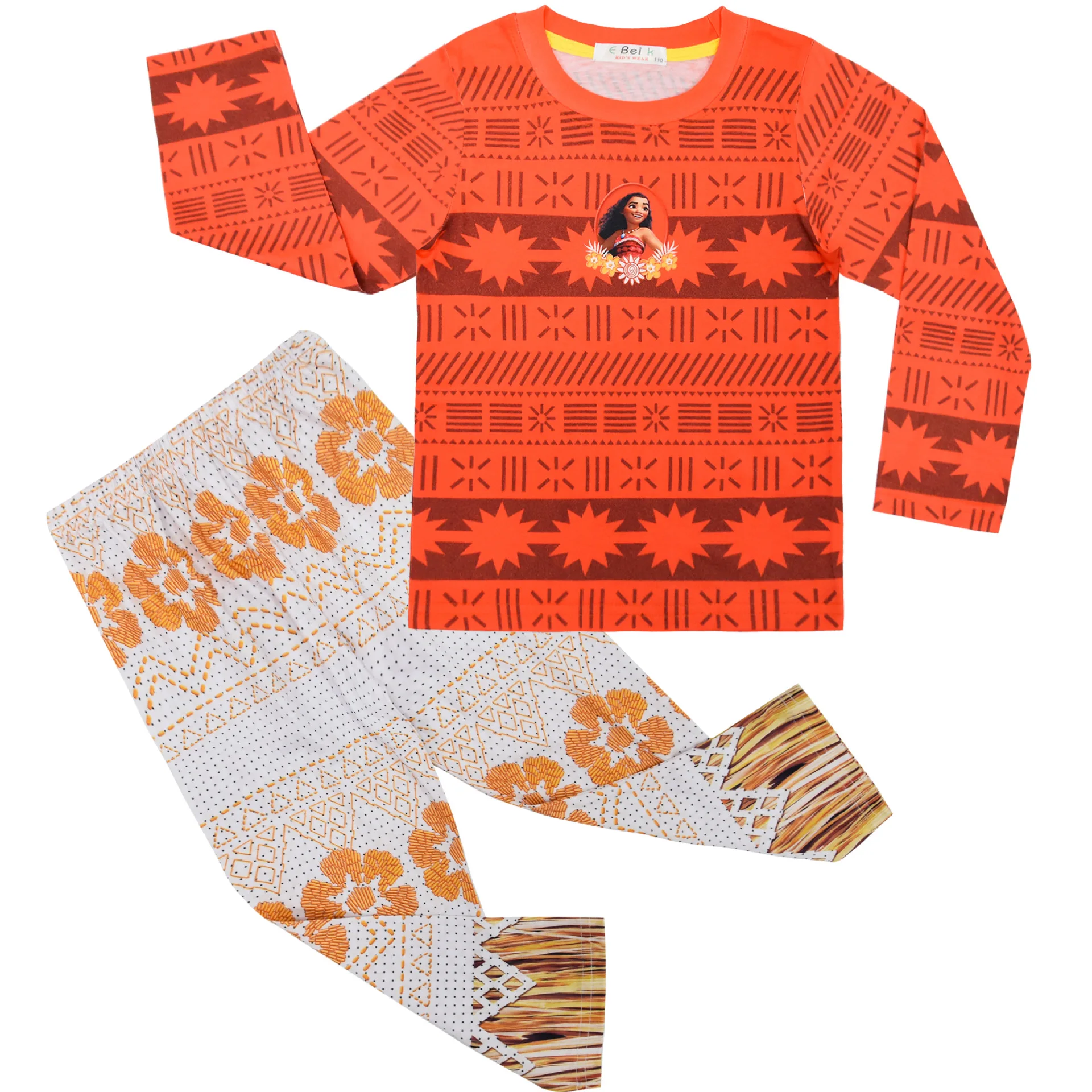 

Комплект детской пижамы из рубашки и брюк