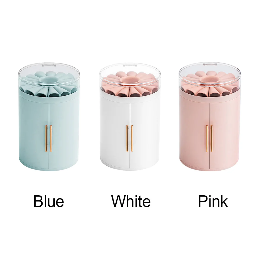

Jewelry Box For Girl Women 4 Drawers Double Open With Lid Bedroom Container Storage Large Capacity