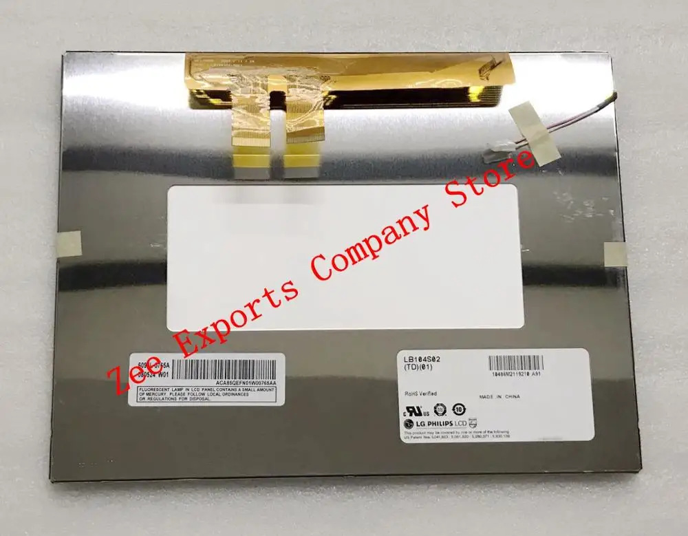 

10.4 inch LCD LB104S02-TD01 LB104S02(TD)(01) LB104S02 TD01 800*600 TFT Original LCD Display