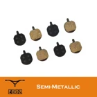 4 пары велосипедных тормозных колодок Semi-металлический диск для Hayes Sole MX2, MX3, MX4, MX5, GCX, GX2, Organic