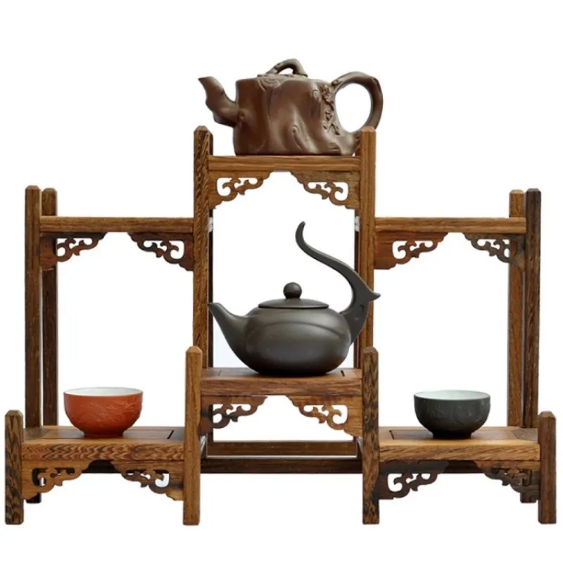 Деревянная полка с крыльями курицы Новая китайская настольная маленькое