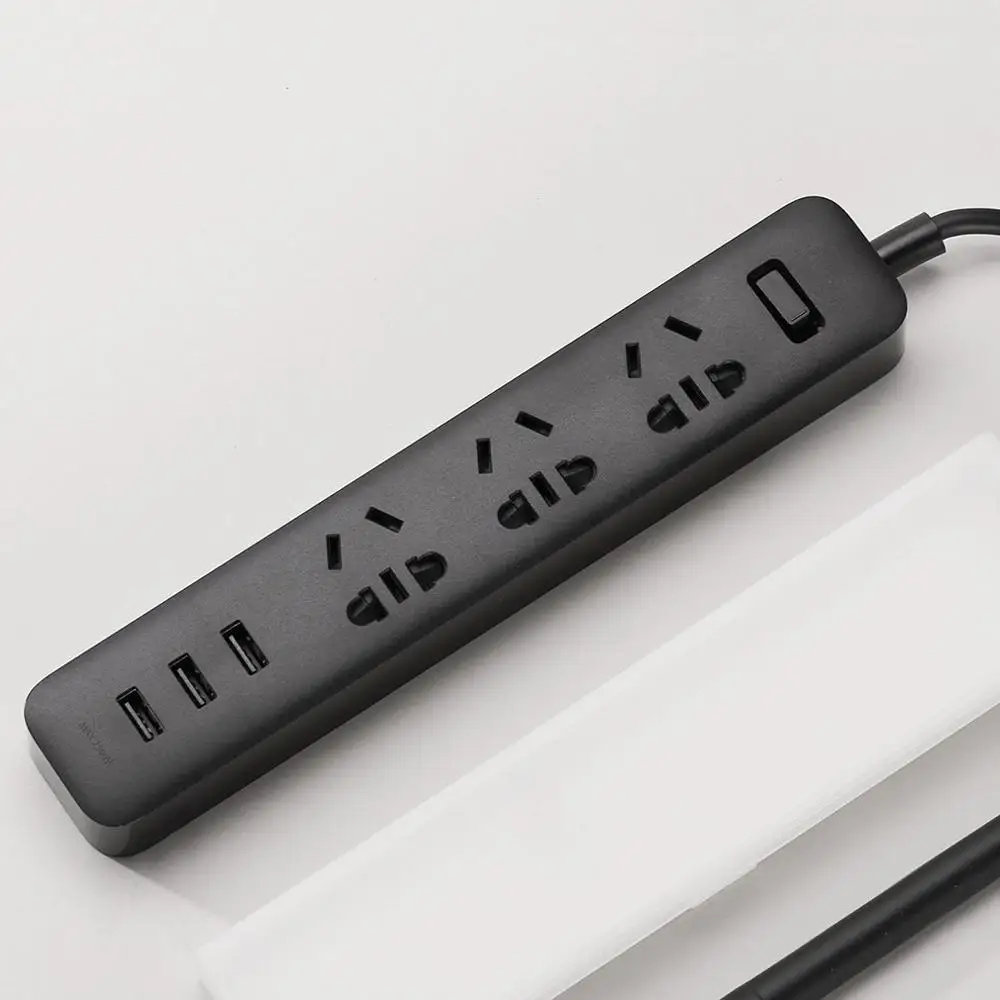 Xiaomi 3 порта USB 2A Быстрая зарядка Sokect зарядное устройство интеллектуальная розетка защита от перегрузки удлинитель