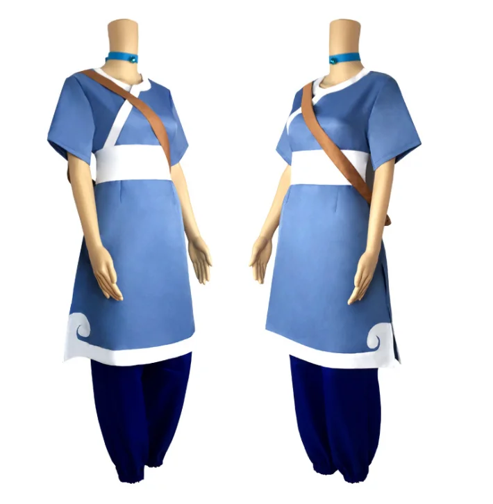 Костюм для косплея Аватара Легенда о короре комплект из топа и брюк вечернее