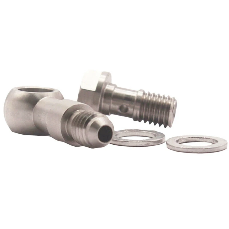 Комплект болтов банджо турбо подача масла Garrett M10X1.5 mm / 4AN + 1 8mm ограничитель TD04/05 |
