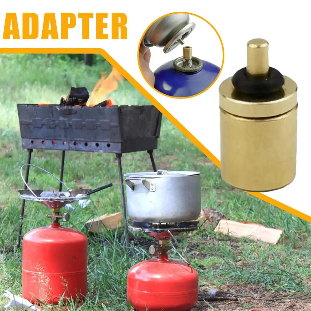 

Outdoor Camping Gas Stove Propane Refill Adapter Camping Hiking Stove Gas Cylinder Gas Tank Gas Burner Accessories