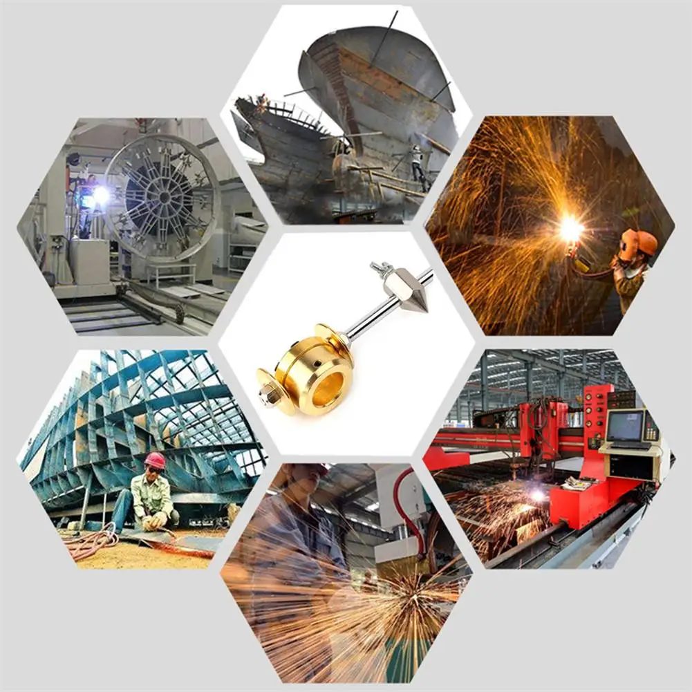 Направляющее колесо режущий компас регулируемый фонарь круг разделочный ролик