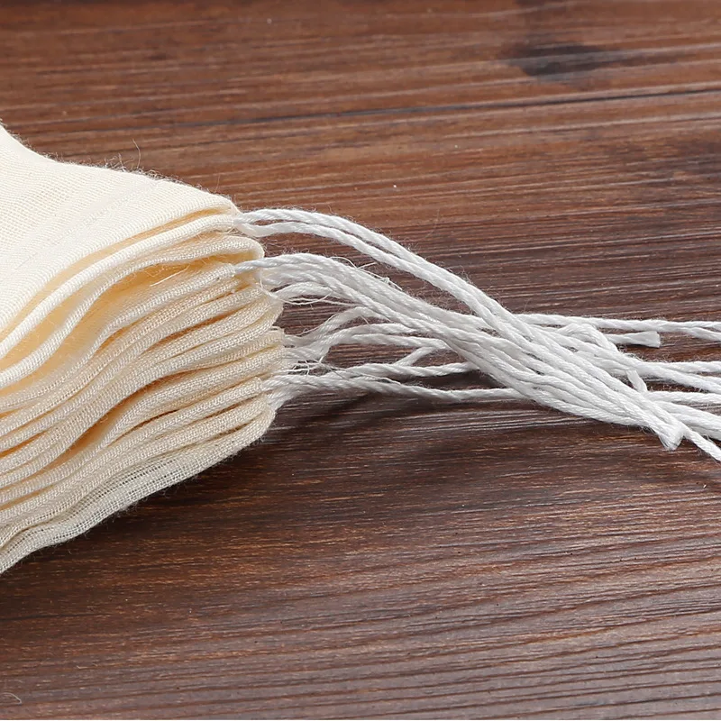 5 шт. хлопок муслин сумка кисет для Домашнего Пива вина пива сито сока овощей Кофе