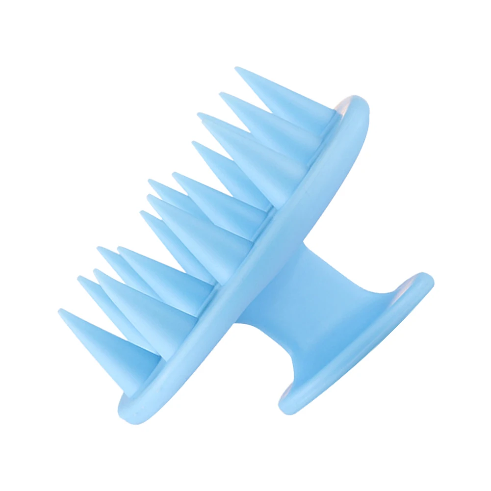 

Silicone Head Body To Wash Clean Care Hair Root Itching Scalp Massage Comb Shower Brush Bath Spa Anti-Dandruff Shampoo