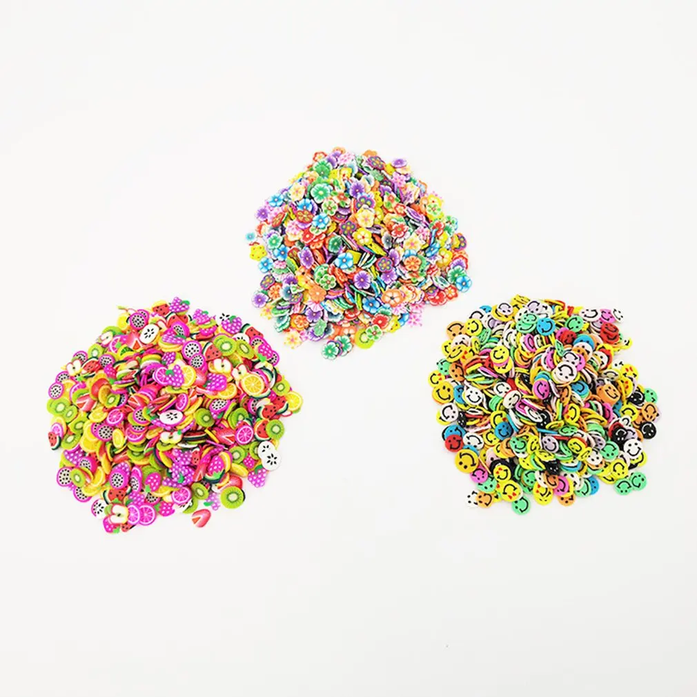 17 упаковок бусины для слаймов шармы рыбьей чаши шарики из пенопласта фруктовые