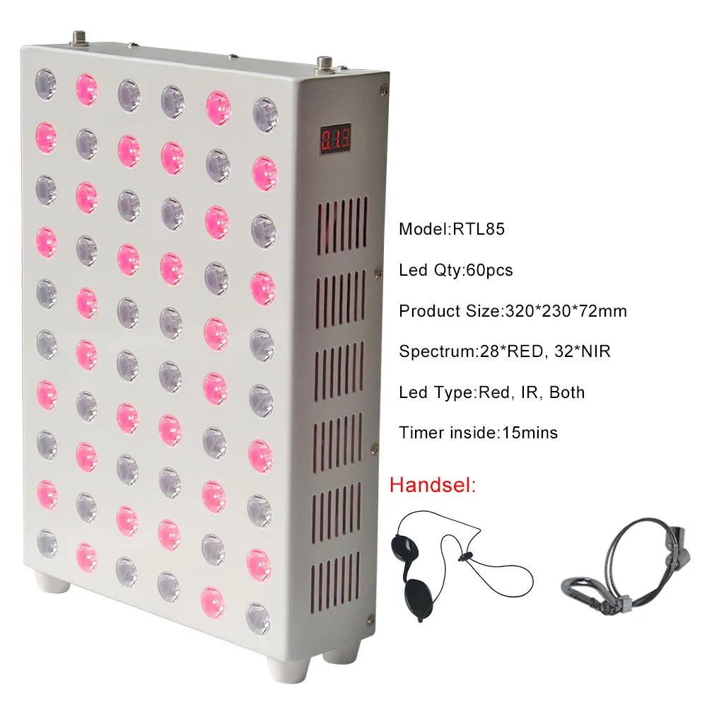 RTL85 Idea светильник 300W 360W 830nm led 660 850 led панель Красный светильник терапия TL300 для кожи и тела - Испускаемый цвет: RTL85
