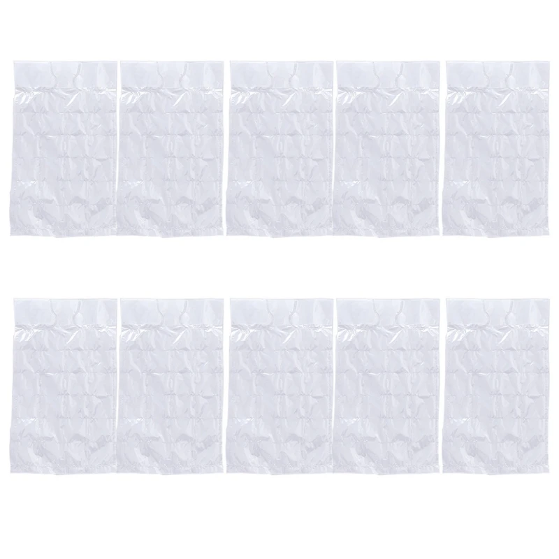 

10pcs/pack Disposable Ice Cube Bags Ice Cube Mold Self-Seal Freezing Ice Maker Cold Ice Pack Cooler Bag for Cocktail Wine