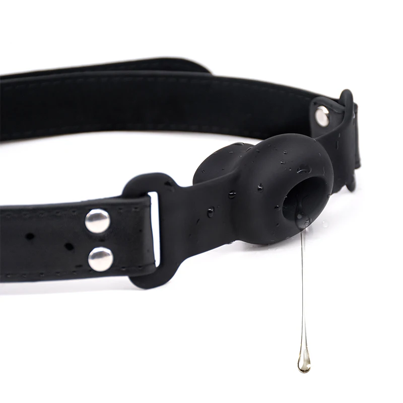 БДСМ связывание с открытым ртом пробка для рта кляп игры взрослых игрушки