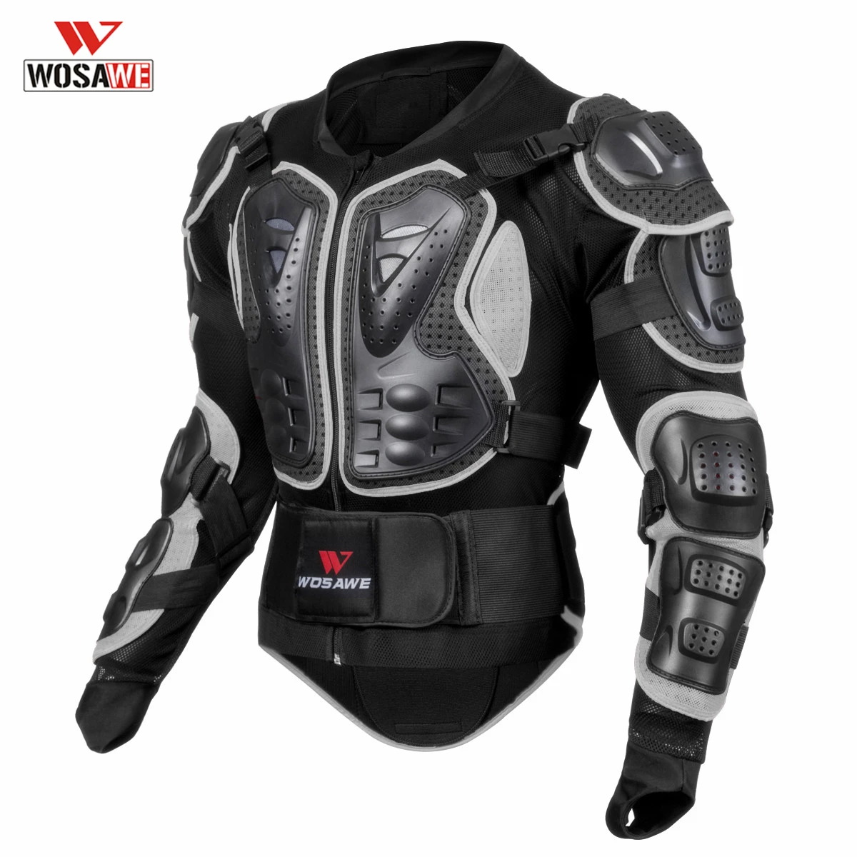 Snowboarding Armor Motos Motocicleta Skiing Body Armor Shirt Jacket PVC EVA Back Shoulder Protector Gear Size M-3XL