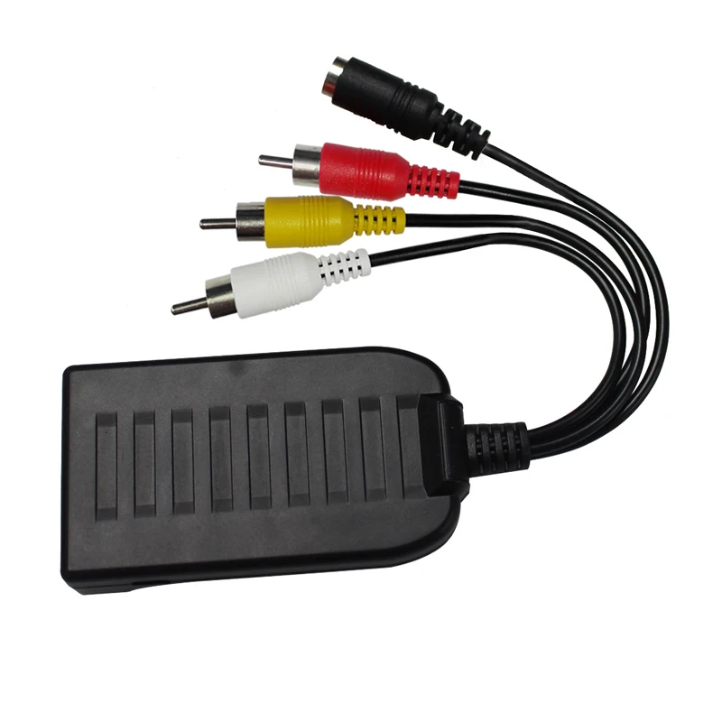 AV-S-Video-HDMI Кабель-адаптер Svideo AV (cvbs) in. Video конвертер hdmi выход разъем USB питания для PC