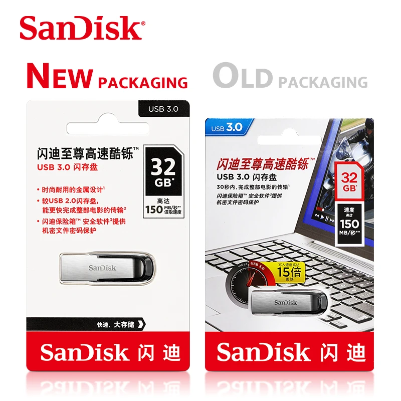 

SanDisk CZ73 USB 3.0 Flash Drive 128GB 64GB 32GB Memory Stick Pen Drives Flashdisk U Disk memory stick Storage Device for PC
