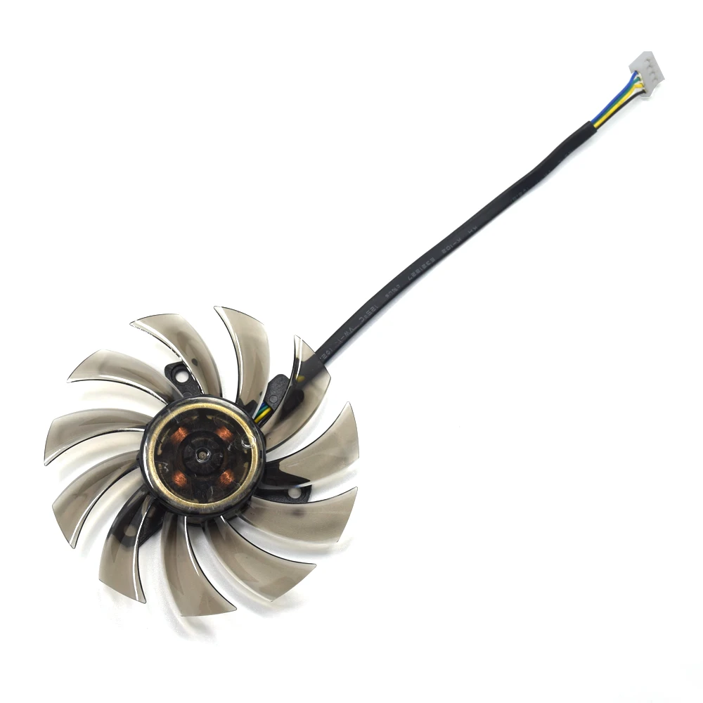 Кулер 75 мм T128010SU FD7010H12S 4pin DC12V вентилятор для Gigabyte Radeon HD 7970 R9 280X GTX670 /GTX780 /570 980ti g1
