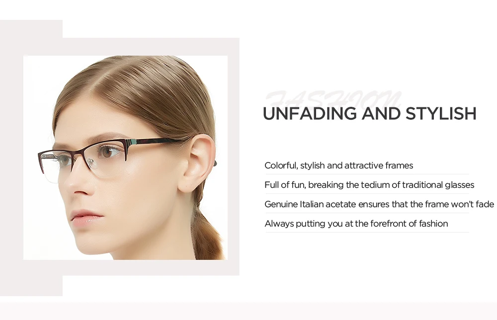 OCCI CHIARI, женские очки, очки Oculos, половинная оправа,, модные ацетатные очки для близорукости, прозрачные линзы, оправа для глаз, W-COMITE
