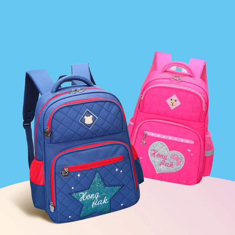 Girls Satchel Orthopedic Schoolbags Primary School Student Bookbags Waterproof Kids School Backpack Mochila Infantil Sac A Dos