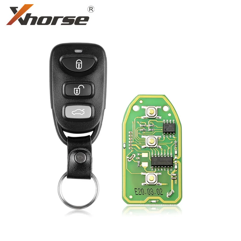 Xhorse XKHY01EN проводной дистанционный ключ для Hyundai 3 + 1 кнопки английская версия 10