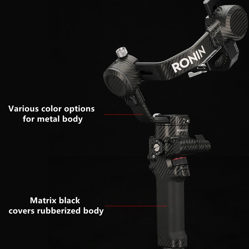 Peles para Dji Ronin Cardan Engrenagem Capa Pele Decalque rs 2 Estabilizador Protetor Cabolsa Envoltório Adesivo Filme Rs2
