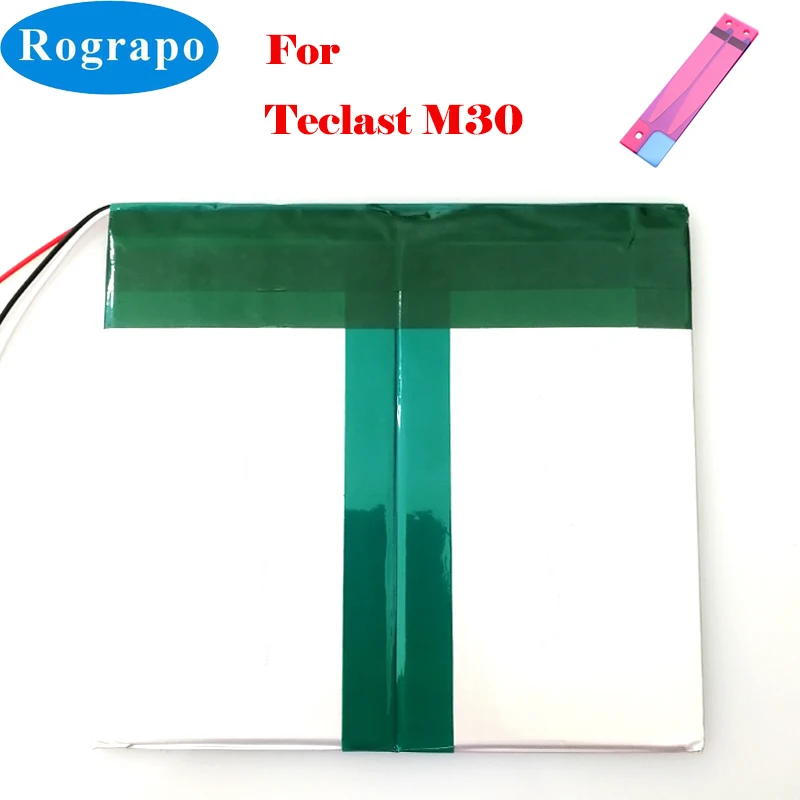 Новый литий-полимерный аккумулятор 3 8 в 10000 мАч 30125140 31126140 35125140 для Teclast M30 irbis tw72 Tablet