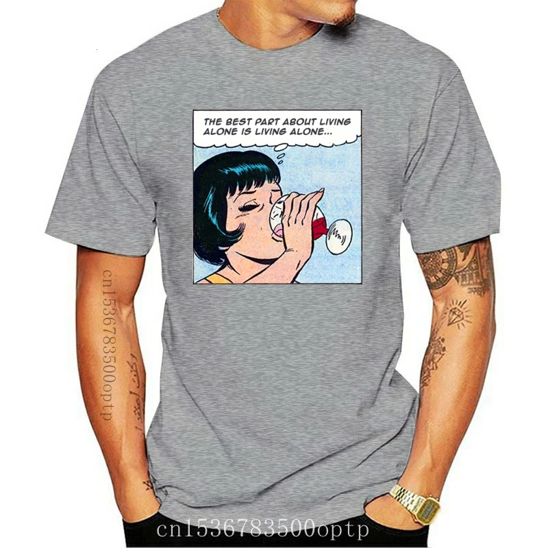 

Дизайнерская комиксная футболка для взрослых, Размеры S M L XL