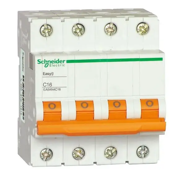 EA9AN-C63A/4P EA9AN4C63 EA9AN миниатюрный автоматический выключатель 4P C63A