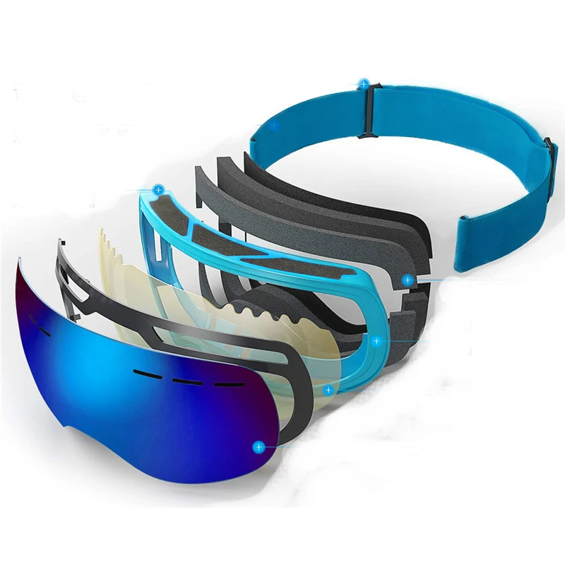 

Snowboarding Ski Glasses Man Women Anti-fog Premium Snow Ski Goggles UV Protection Winter Sports Windproof Goggles Gafas Ski