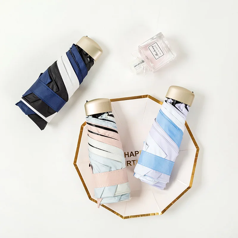 Небольшой свежий Солнечный дождь двойного назначения контрастного цвета