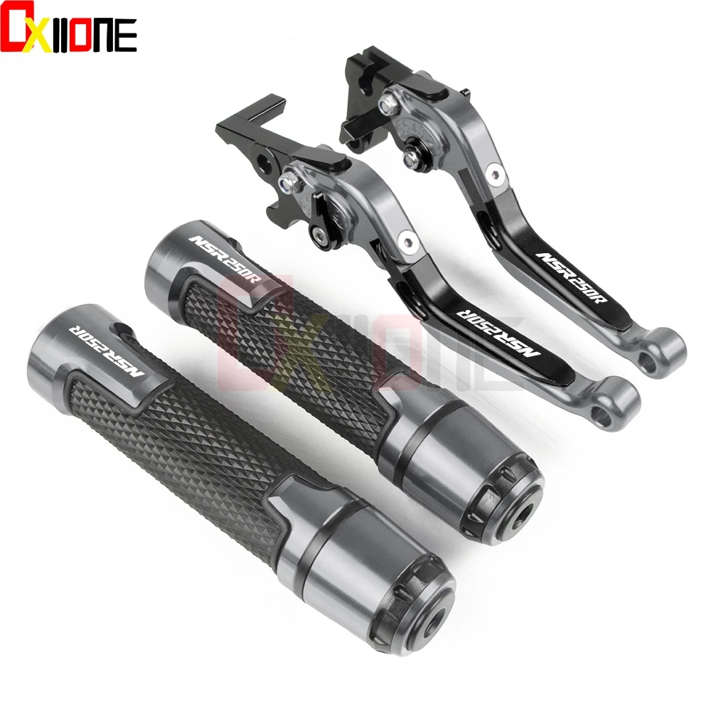 

Motorcycle Brake Clutch Levers Handlebar Grips ends For Honda NSR250 NSR 250 1988 1989 1990 1991 1992 1993 1994 Accessories