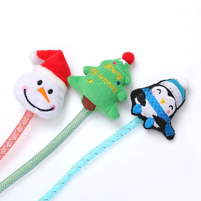 

Cat Interactive Toys Delicate Cat Toy Funny Interactive Plush Stick Feather Toy Cat Teaser Toy Supplies