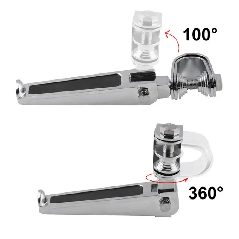 1 1/4 &quotХромированная защита двигателя мотоцикла для шоссе защитные колышки ног