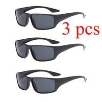 3pcs moto sunglasses goggles for car motorcycle bicycle mtb drivers anti glare men women summer winter eyes safety sun glasses