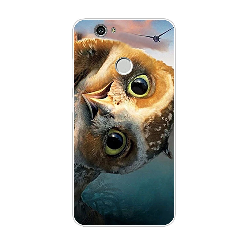 Серебристый Чехол для huawei Nova, Can-L11, рисунок из ТПУ, мягкая задняя крышка, чехлы для телефонов, чехол для huawei Nova, силиконовый чехол 3D Fundas 5,0" - Цвет: Серебристый
