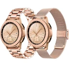 Ремешок из нержавеющей стали для Garmin Vivomove HRVivoactive 3 4 дюйма, ремешок для умных часов, металлический браслет для GarminMove 3GarminMove Luxe