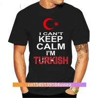 mens casual fashion t shirt round neck cool keep calm turkish turkey trkiye coat of arms country summer mens t shirt