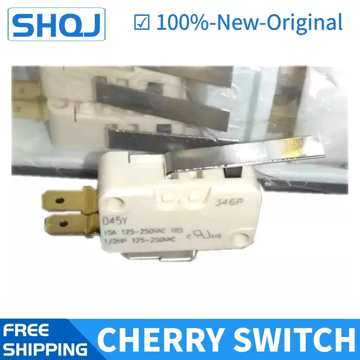 5 шт. микропереключатель CHERRY D45Y 15 А 125 250 В переменного тока T85 переключатель с