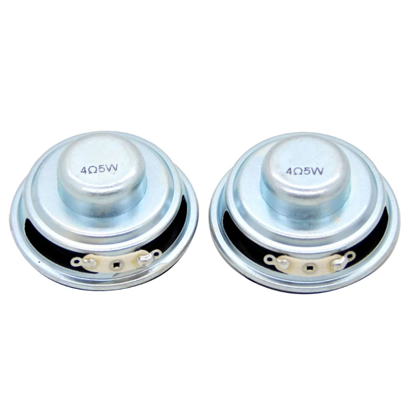 

1 Pair 50MM 4 Ohm 5W Bass Multimedia Speaker Small Speaker Inside Magnetic Pot Bottom Speaker 40JB