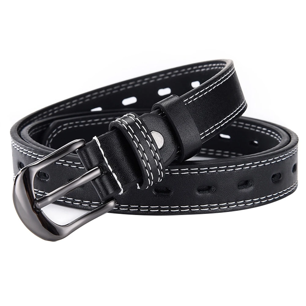 Ремень в стиле бохо Женский модный винтажный кожаный пояс с металлической