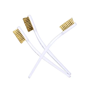 Детали для 3D-принтера, медная проволока, зубная щетка, медная ручка для очистки нагревательного блока