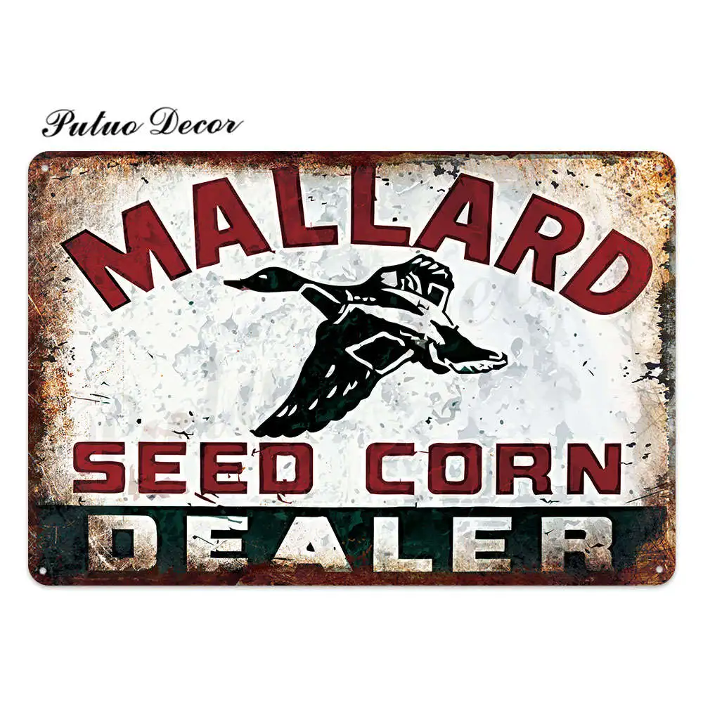 TH1136 Metal Sign Plaque Metal Vintage Garage Tin Sign Metal Plate Retro Garage Decor Bar Pub Man Cave Decor - Цвет: TH1136