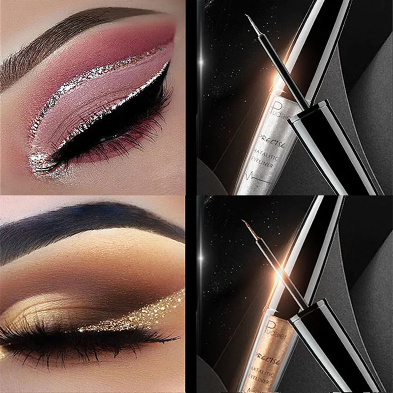 16 цветов вспышка жидкая подводка для глаз карандаш макияж прочный