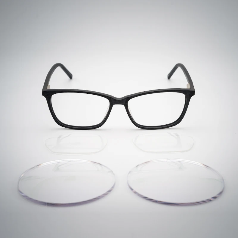 Фотохромные линзы для зрения диоптрийные оптические по рецепту близорукости